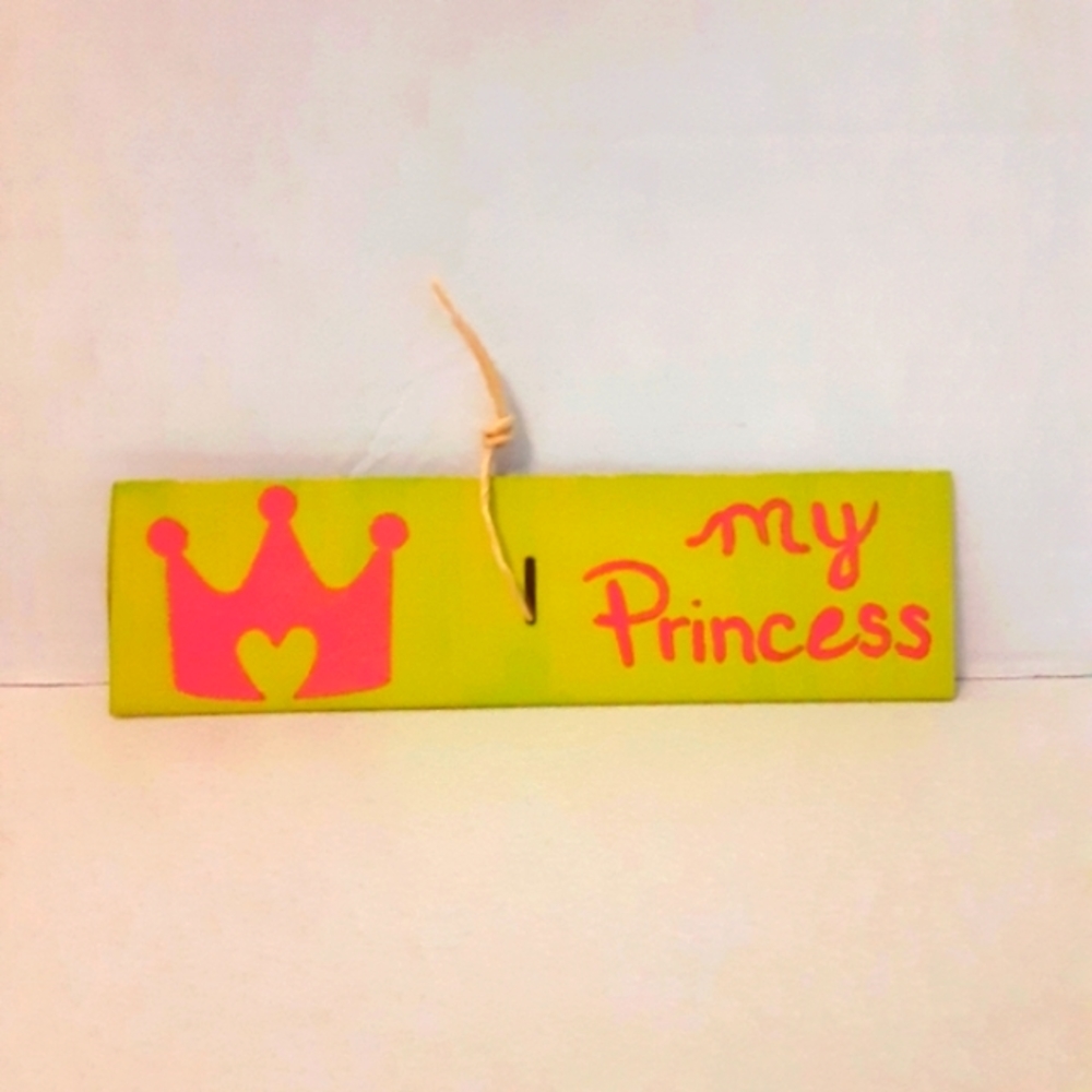 🌞SMALL HANDMADE HANGING SIGN